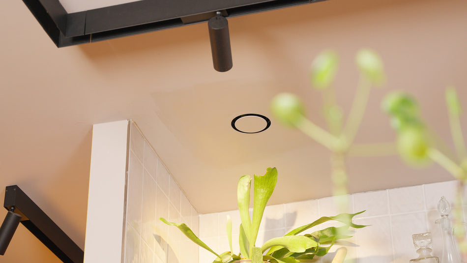 Noshow Ventilatieventiel Instucbaar Zwart Ø125mm-857360
