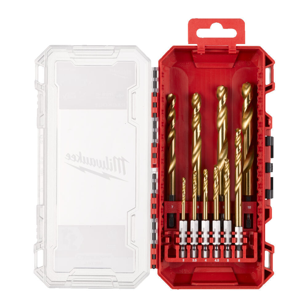 Milwaukee HSS Metaalborenset Shockwave 10st-857527