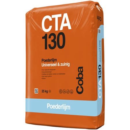 Coba CTA130 Poederlijm Universeel Grijs 25kg-857648