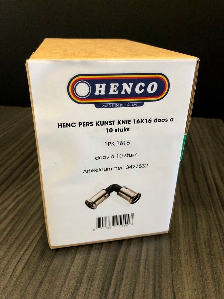 HENCO pers kunst knie 16X16 10st-860221