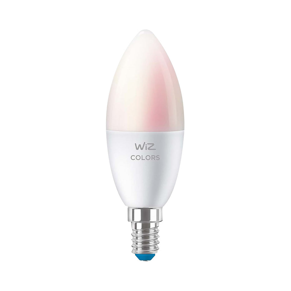 WiZ Slimme LED-Lamp E14 40W Kaarslamp Gekleurd Licht Mat-864102
