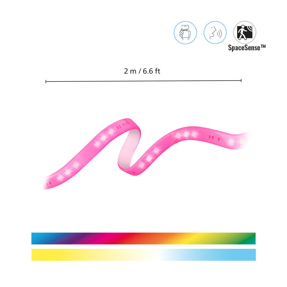 WiZ Slimme LED-Strip Starterset Gekleurd en Wit Licht-864111