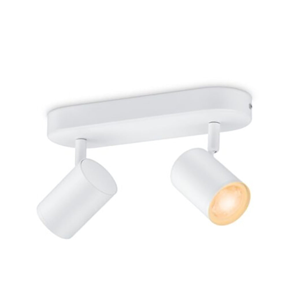 WiZ Slimme LED-Opbouwspot Draaibaar 5W Gekleurd en Wit Licht Imageo Wit-864126