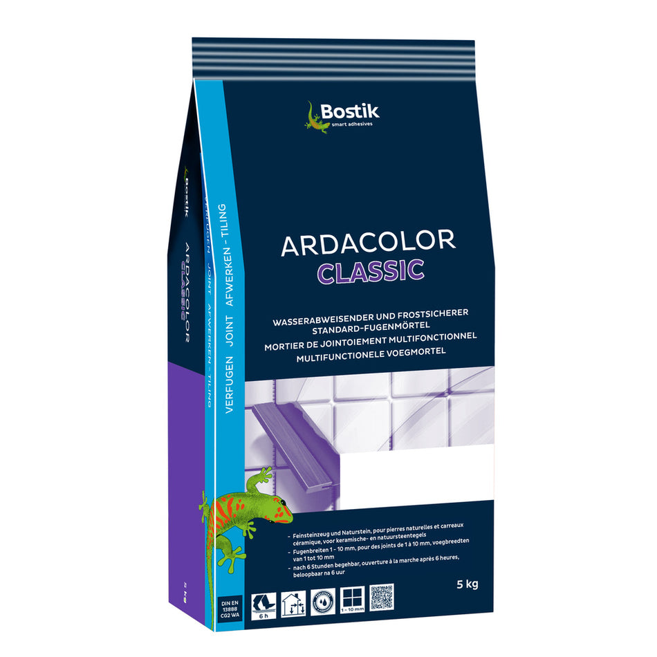 Bostik Ardacolor Classic Voegmortel Grijs 5kg-864651