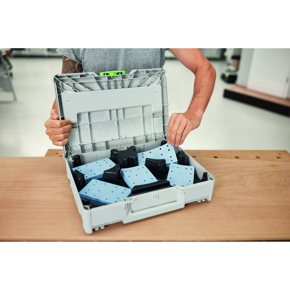 Festool Schuurmateriaal-Systainer³ SYS-STF 80X133 GR-Set Granat-866013