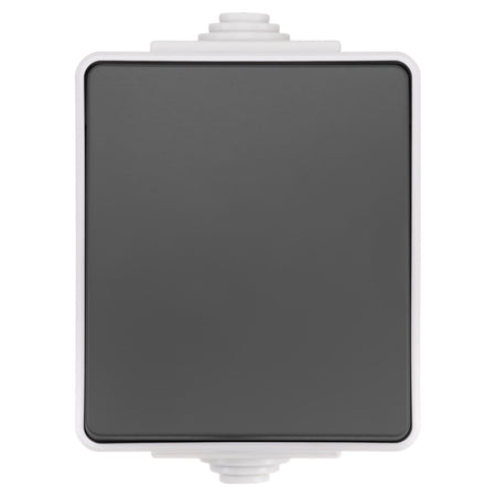 ION INDUSTRIES Spatwaterdicht Opbouw Schakelaar Wissel IP54 Grijs-866020