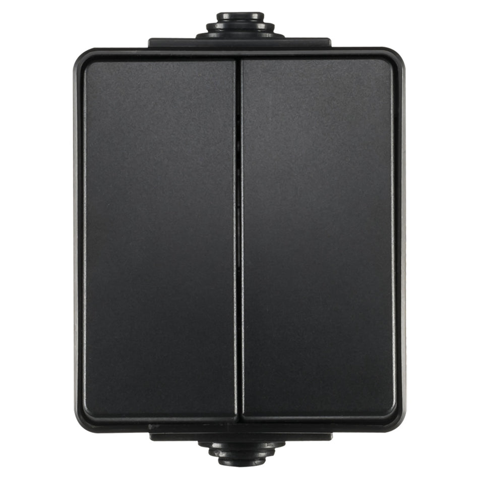 ION INDUSTRIES Spatwaterdicht Opbouw Schakelaar Serie IP54 Zwart-866027