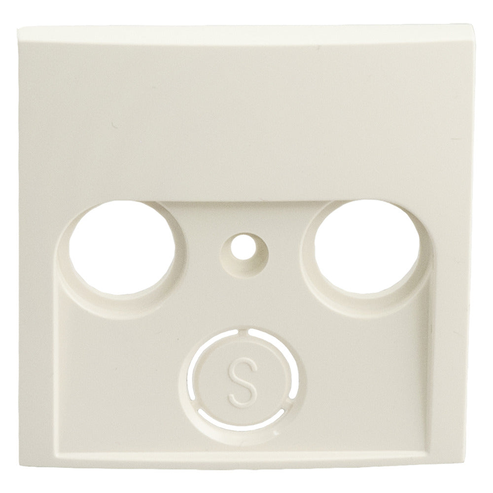 Berker S1 Inbouw Centraalplaat  Radio/TV Polarwit-866121