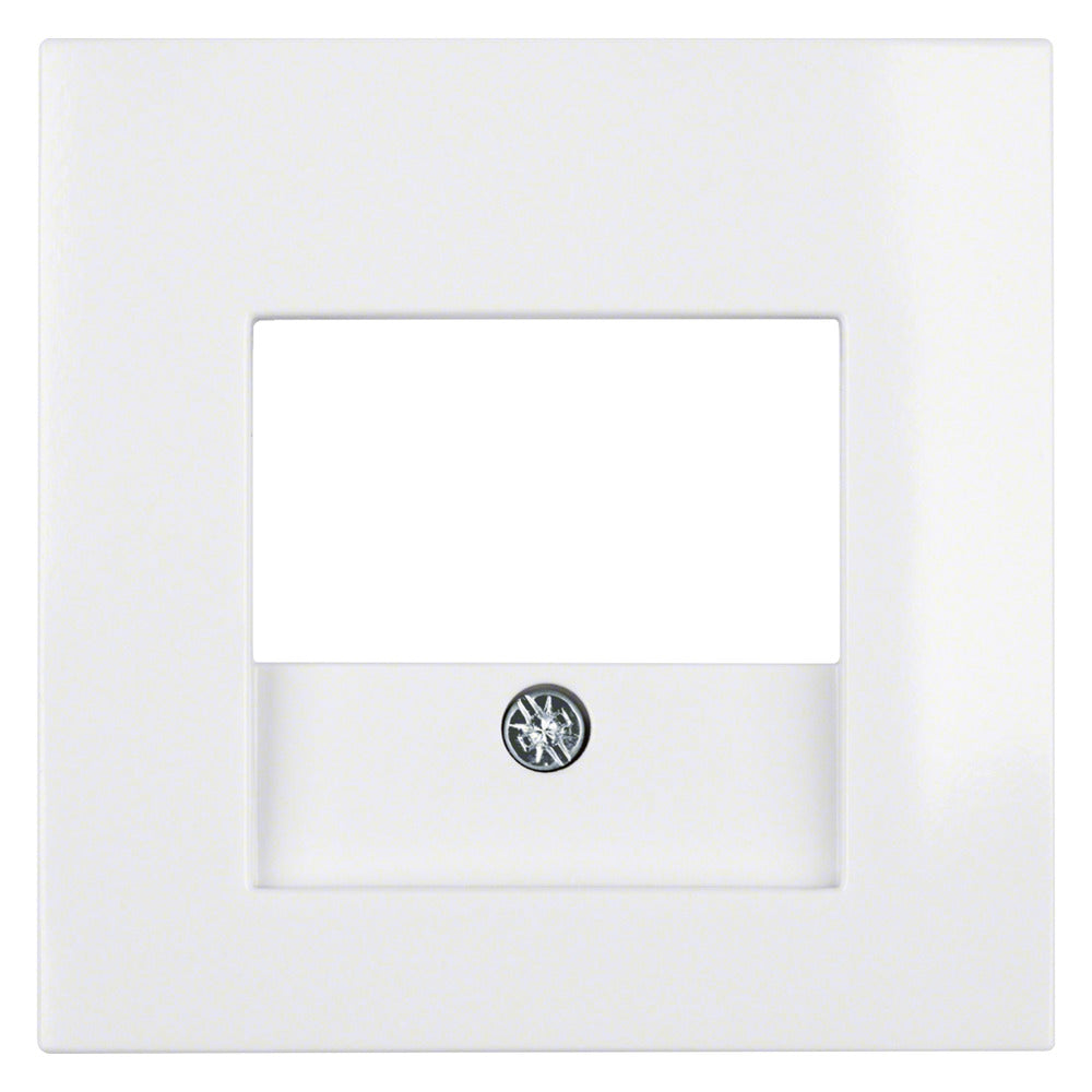 Berker S1 Afdekplaat Tae/UAE/USB Polarwit-866123