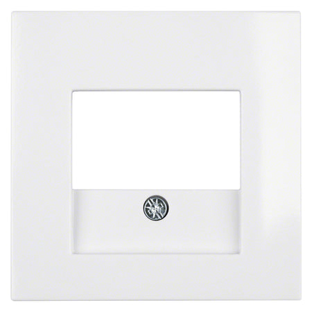 Berker S1 Afdekplaat Tae/UAE/USB Polarwit-866123