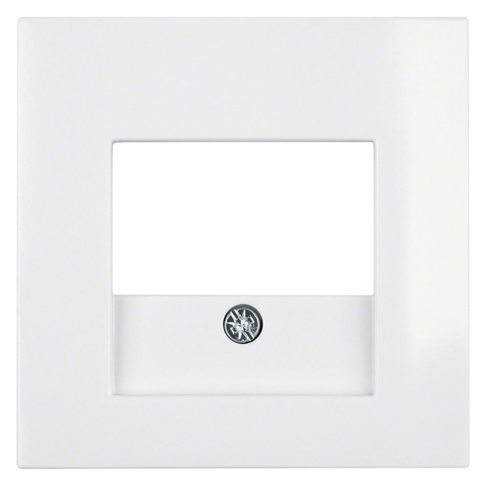 Berker S1 Afdekplaat Tae/UAE/USB Polarwit-866123