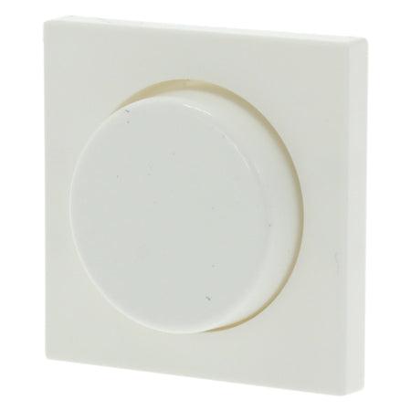 Jung AS500 Inbouw Centraalplaat Knop Dimmer Polarwit-866135