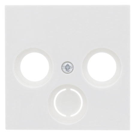 Gira System 55 Inbouw Centraalplaat Radio/TV Polarwit-866136