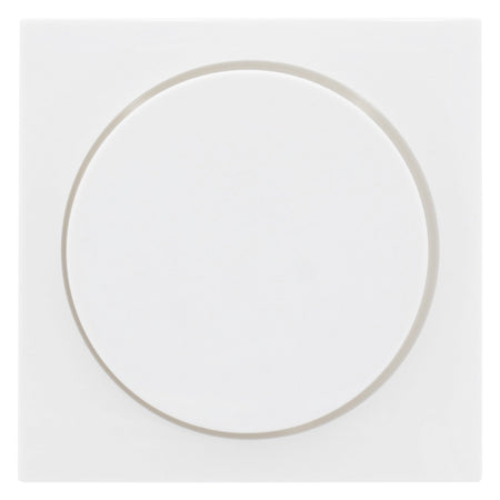 Gira System 55 Inbouw Centraalplaat Knop Dimmer Polarwit-866137
