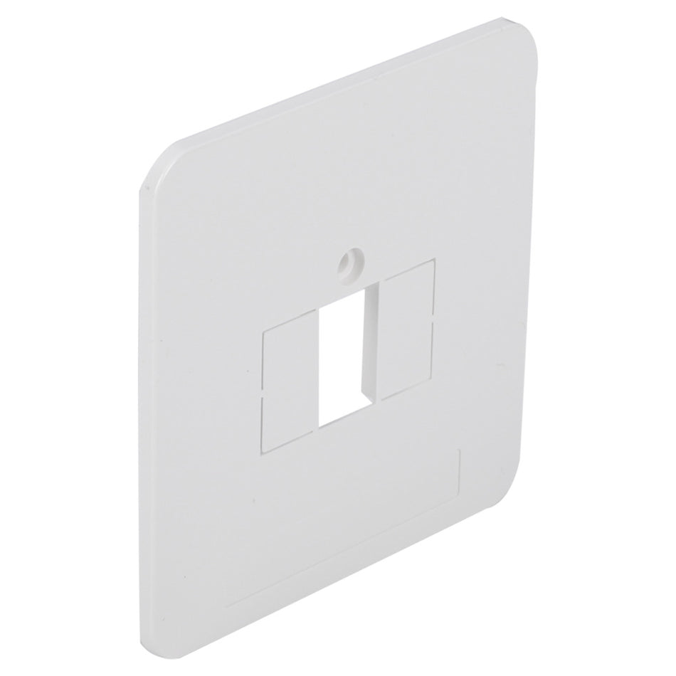 Peha Standaard Afdekplaat TAE/UAE/USB/Luidsprekers Polarwit-866140