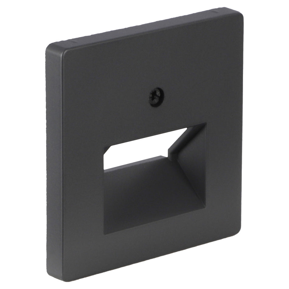 Berker Q1 Centraalplaat Telefoon/Data 2x8 Polig Antraciet-866142