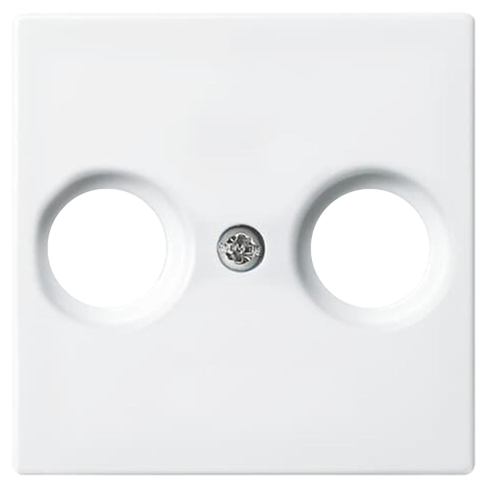 Busch-Jaeger Balance Centraalplaat Radio/TV Polarwit-866189