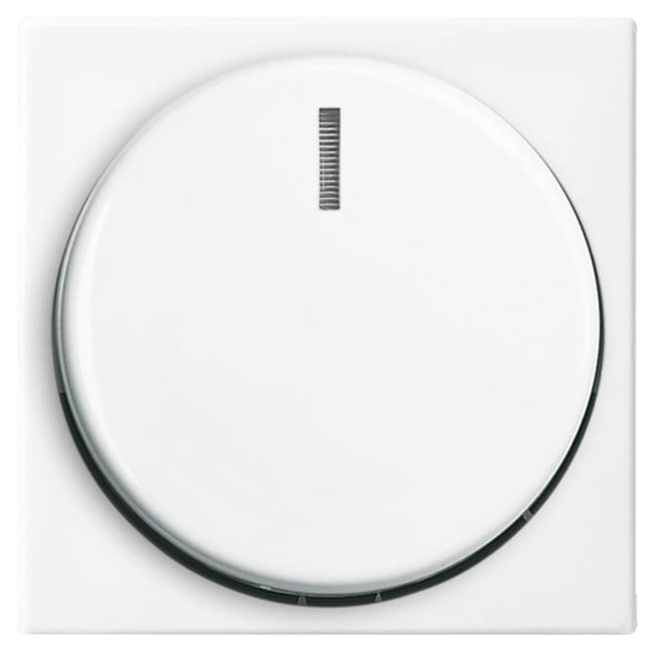 Busch-Jaeger Balance Inbouw Centraalplaat Knop Dimmer Polarwit-866191