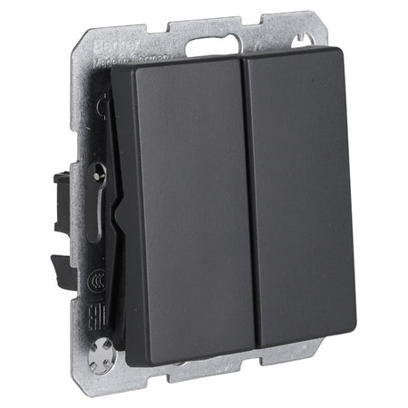 Berker Q1 Inbouw Schakelaar Serie Antraciet-866212