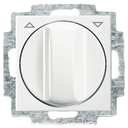 Busch-Jaeger Balance Inbouw Schakelaar Jaloezie Polarwit-866219