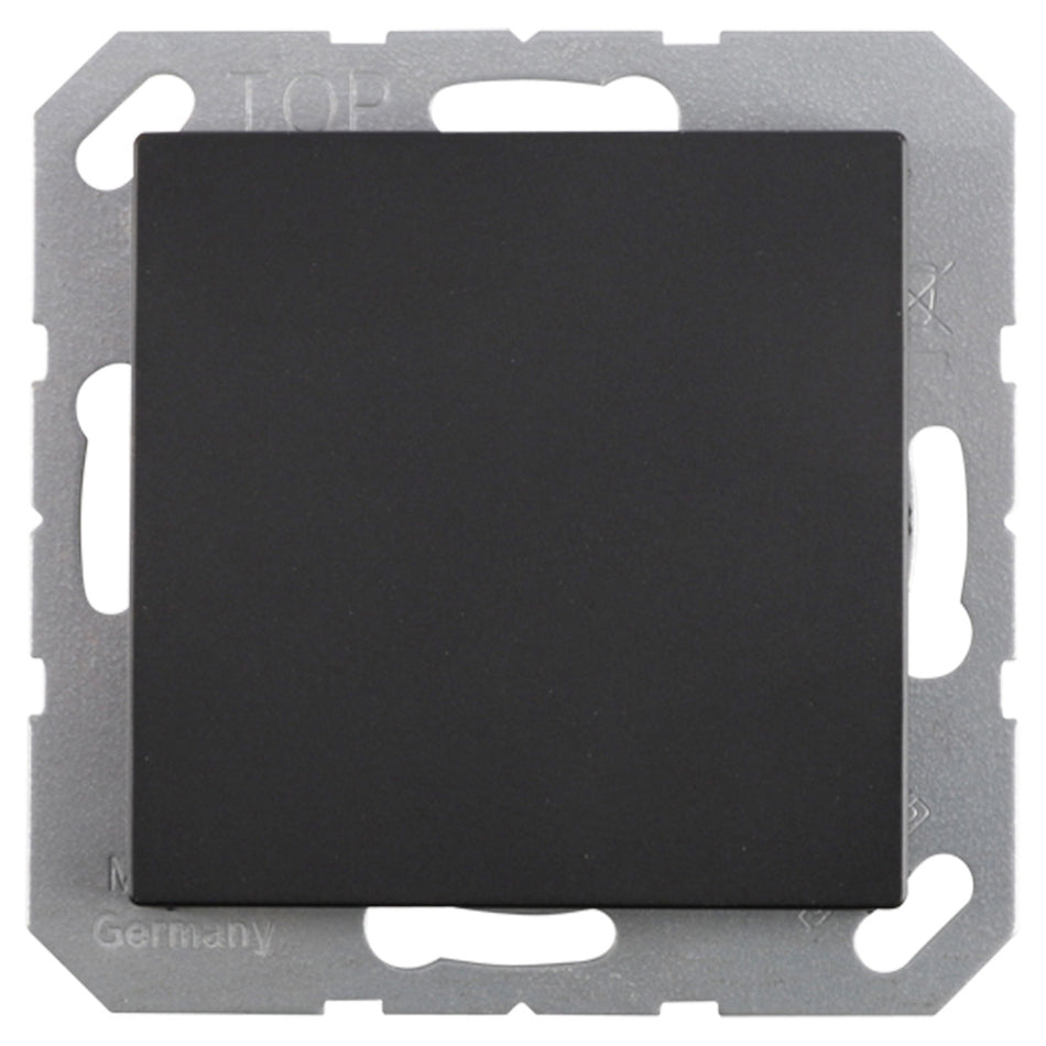 Jung A550 Inbouw Blindplaat Mat Zwart-866232