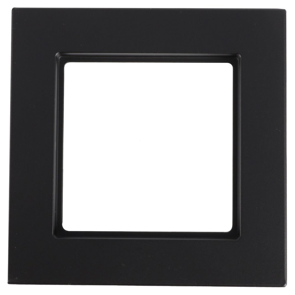 Jung A550 Afdekraam 1-Voudig Mat Zwart-866239
