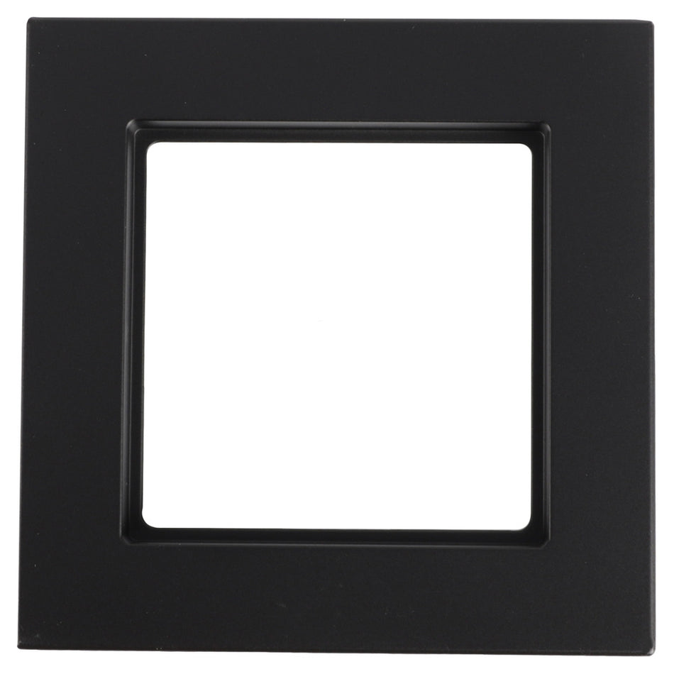 Jung A550 Afdekraam 1-Voudig Mat Zwart-866239