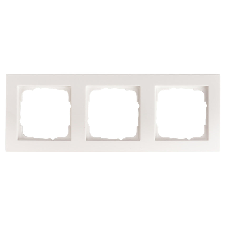 Gira E2 Afdekraam 3-Voudig Polarwit-866256