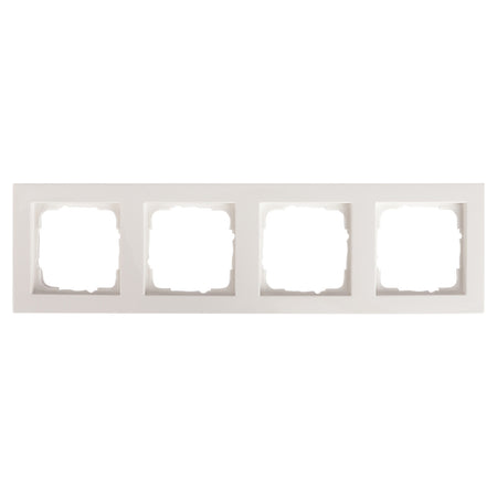 Gira E2 Afdekraam 4-Voudig Polarwit-866257