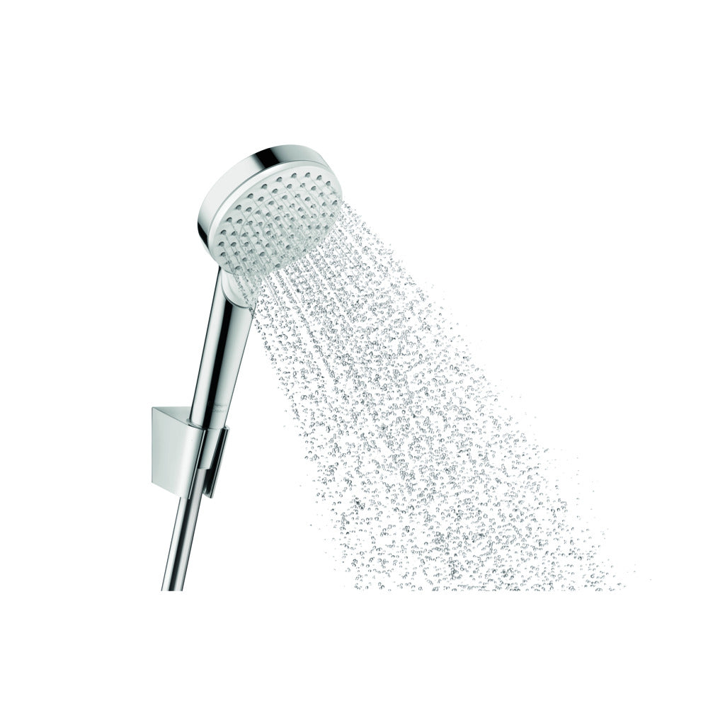 Hansgrohe Crometta Vario EcoSmart Porter Set Wit/Chroom 9 l/min 1,60m-866296