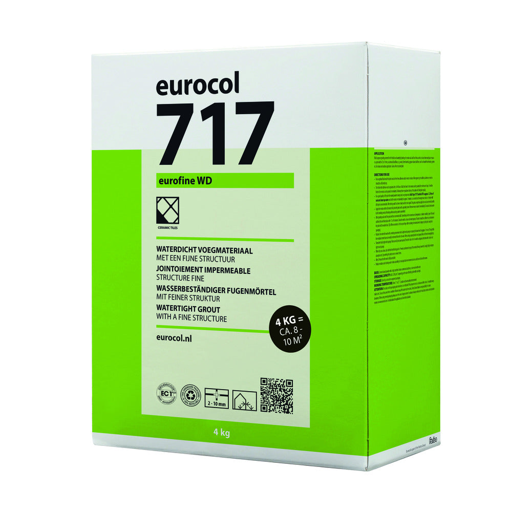 Eurocol 717 Eurofine WD Voegmortel Jasmijn Waterdicht 4kg-866359