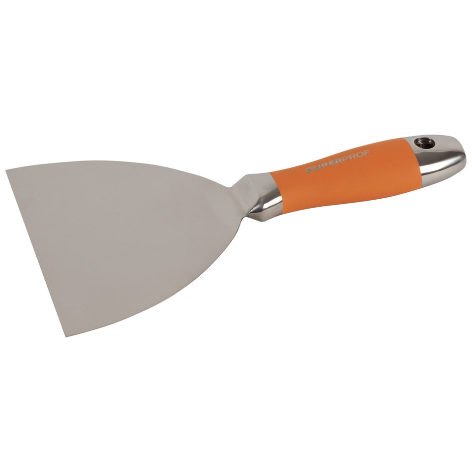 Super Prof Spachtelmes RVS Met Softcoat Handgreep 150mm-866703