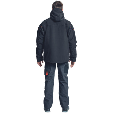 Cerva Softshell Jas Emerton Winter Zwart Maat L-868028