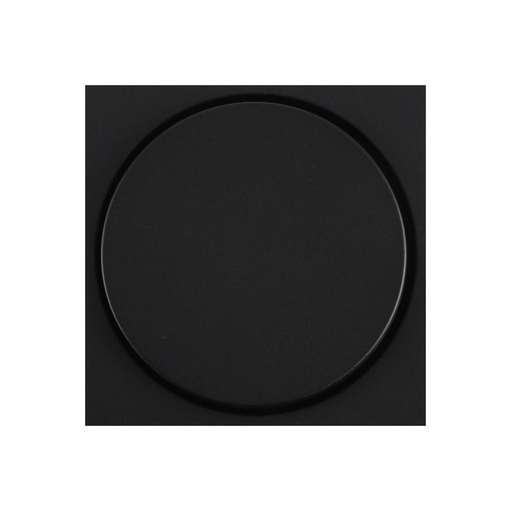 Jung A550 Centraalplaat/Knop Dimmer Mat Zwart-868097