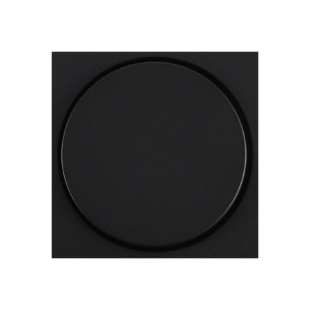 Jung A550 Centraalplaat/Knop Dimmer Mat Zwart-868097