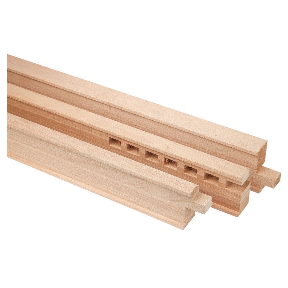 Binnendeurkozijn Stomp Hardhout Onbehandeld 211,5cm 56x115mm FSC 100%-868216