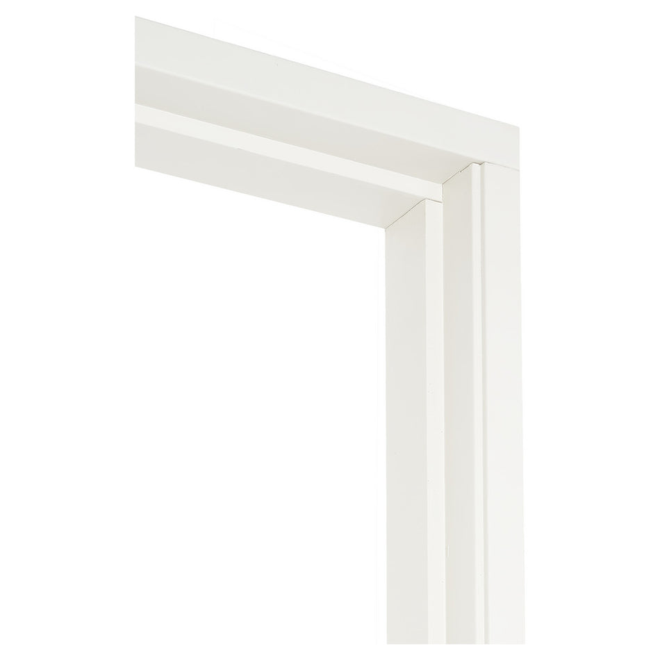 Binnendeurkozijn Stomp Hardhout Wit Gegrond 93x231,5cm 56x115mm FSC 100%-868218
