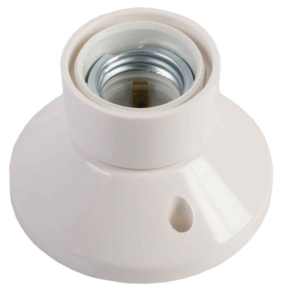 Plafondfitting E27 Recht Wit-870083