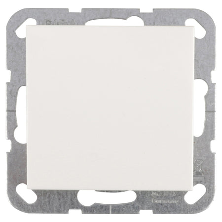 Gira System 55 Inbouw Schakelaar Kruis Polarwit-870097