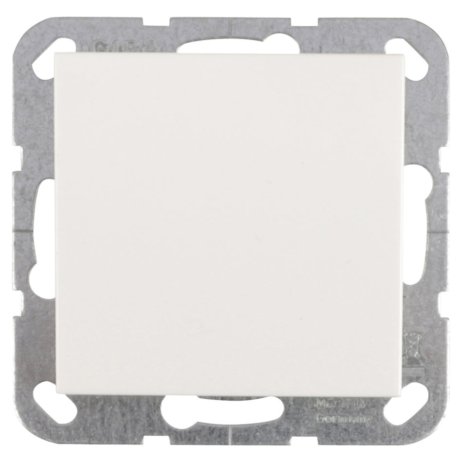 Gira System 55 Inbouw Schakelaar Kruis Polarwit-870097