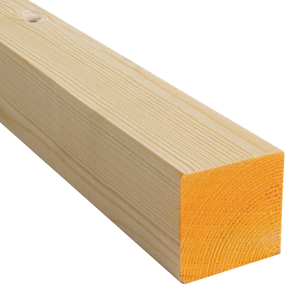 Vuren Geschaafd Gevingerlast 44x44mm FSC Mix 70%-873956