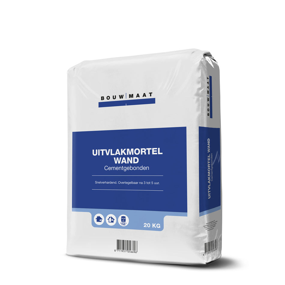 Bouwmaat Uitvlakmortel Wand 3-40mm 20kg-879635