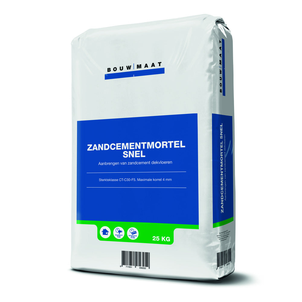 Bouwmaat Zandcement Snel 3-8cm 25kg-879637