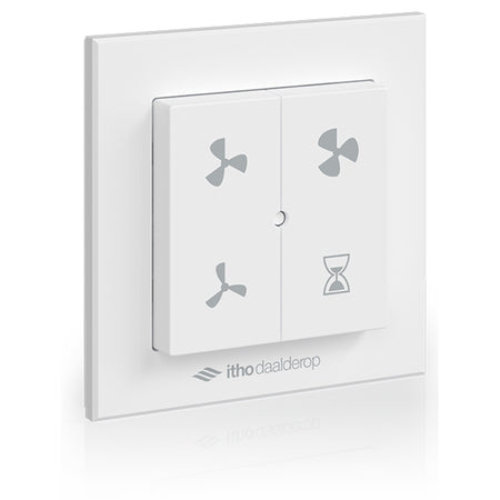 Itho Daalderop Draadloze Bediening RFT-N 1-2-3T Met Batterijvoeding-880047