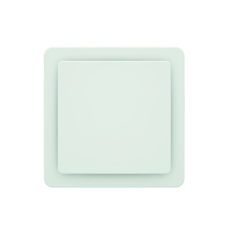 Ubbink Haelix Quadro Rondo Ventiel Toe- en Afvoer Kunststof Wit Ø125mm-887585