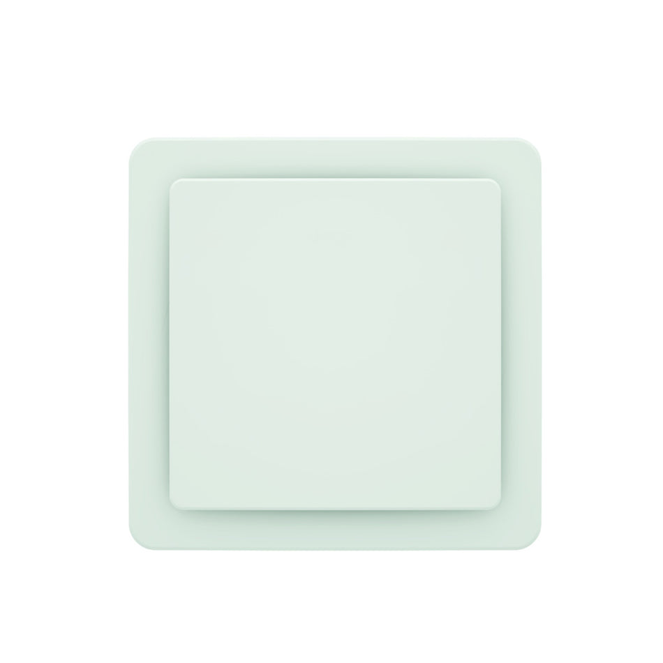 Ubbink Haelix Quadro Rondo Ventiel Toe- en Afvoer Kunststof Wit Ø125mm-887585