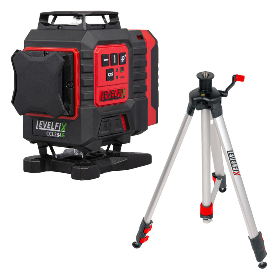 Levelfix CL284G Kruislijnlaser Met Statief-887635