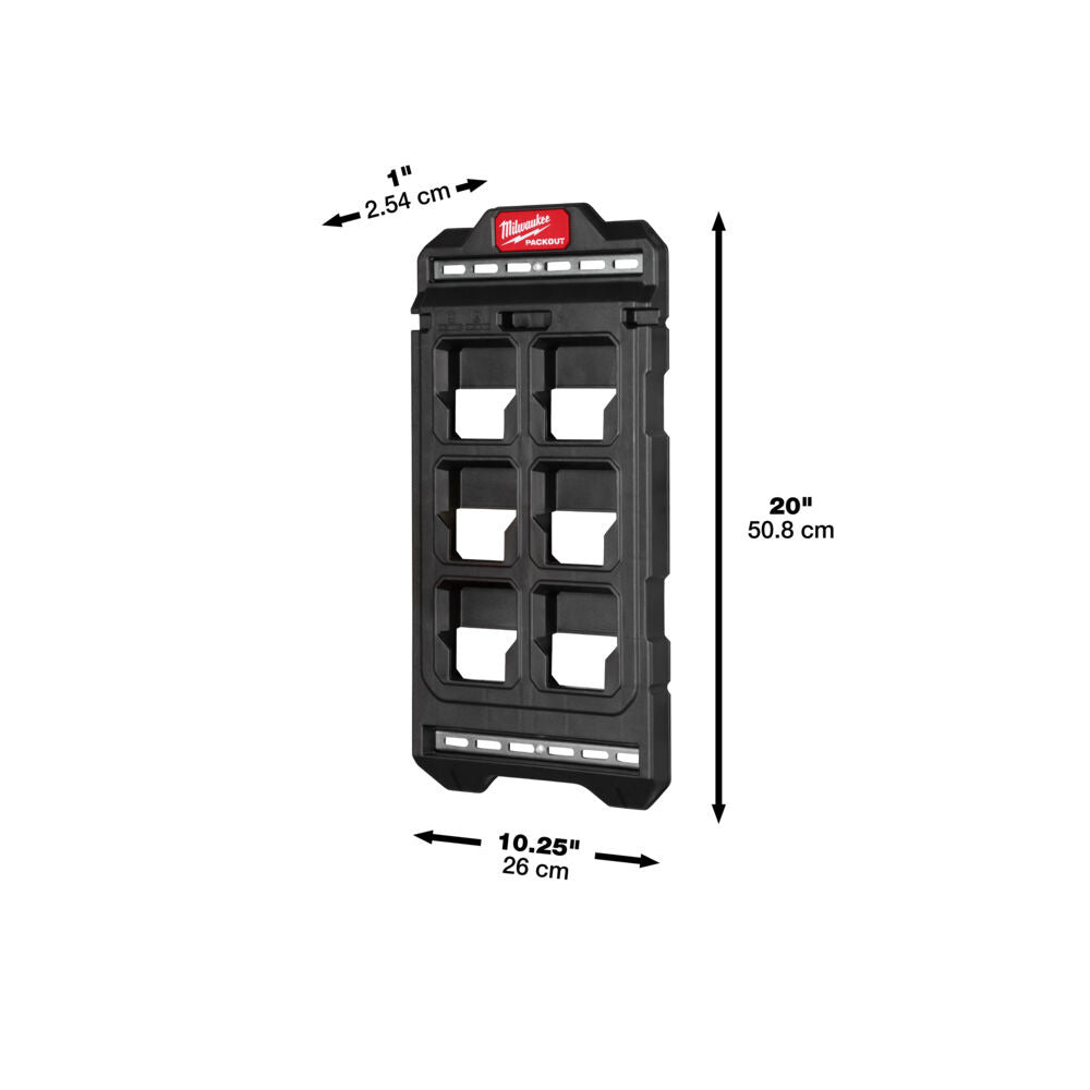 Milwaukee Packout Montageplaat 508x254x25mm-888347