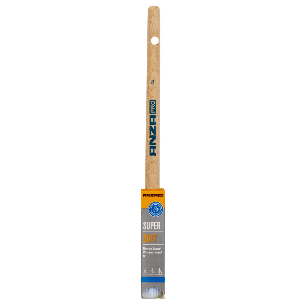 Anza Pro Acrylkwast Super Soft Rond-888374