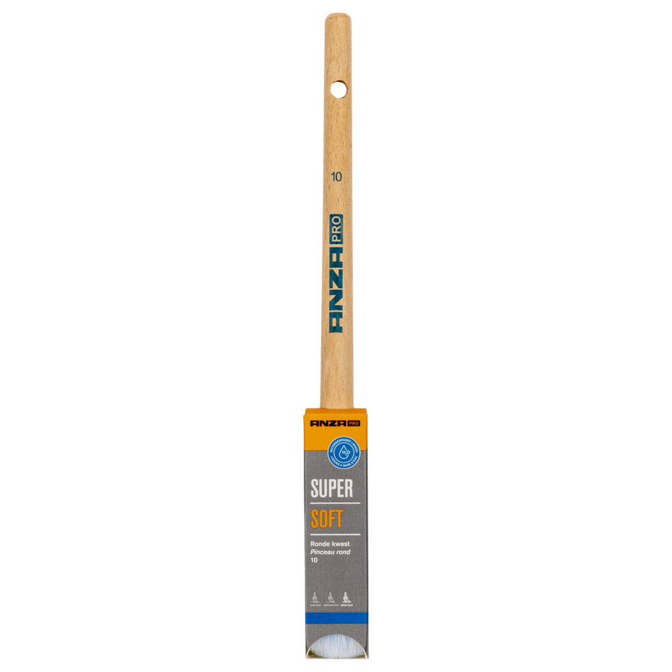 Anza Pro Acrylkwast Super Soft Rond-888375